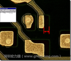其他零件的防焊層印刷偏移，造成焊墊大小不一的現(xiàn)象。